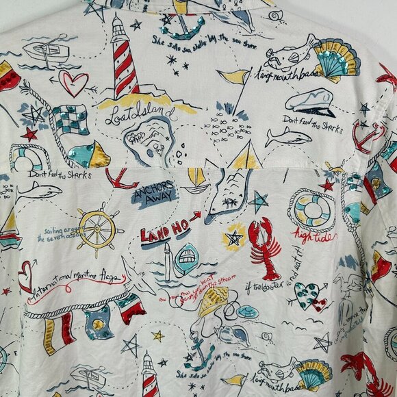 Graff Women's Button Up Beach Style Jacket Size XL - Picture 5 of 9